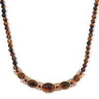 TLV Lapis Lazuli, Blue Austrian Crystal Beaded Necklace (20 Inches) in Silvertone 150.00 ctw
