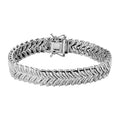 Karis Diamond Bracelet in Platinum Bond (7.25 In) - Sticky add to cart bar