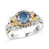 Blue Moissanite