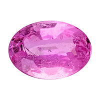 AAAA TULIAR Pink Sapphire (Ovl 7x5 mm) 1.00 ctw