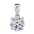 IGI Certified Luxuriant Lab Grown Diamond E-F VS 3.00 ctw Solitaire Pendant in 10K White Gold (Del. in 10-15 Days) - Sticky add to cart bar