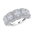 Luxuriant Lab Grown Diamond 1.02 ctw Ring in Sterling Silver - Sticky add to cart bar