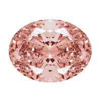 IGI Certified Luxuriant Lab Grown Pink Diamond (VS2) (Ovl) 2.00 ctw