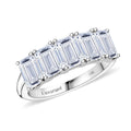 Primetime Deal 14K White Gold Luxuriant Lab Grown Diamond Ring (Size 10.0) 3.10 ctw - Sticky add to cart bar