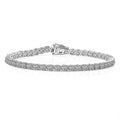 10K White Gold Luxuriant Lab Grown Diamond (E-F, VS) Tennis Bracelet (6.50 In) (Del. in 10-15 Days) 10.00 ctw - Sticky add to cart bar