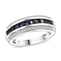 Doorbuster Karis Ruby, White Zircon Ring in Platinum Bond (Size 10.0) 1.20 ctw - Sticky add to cart bar