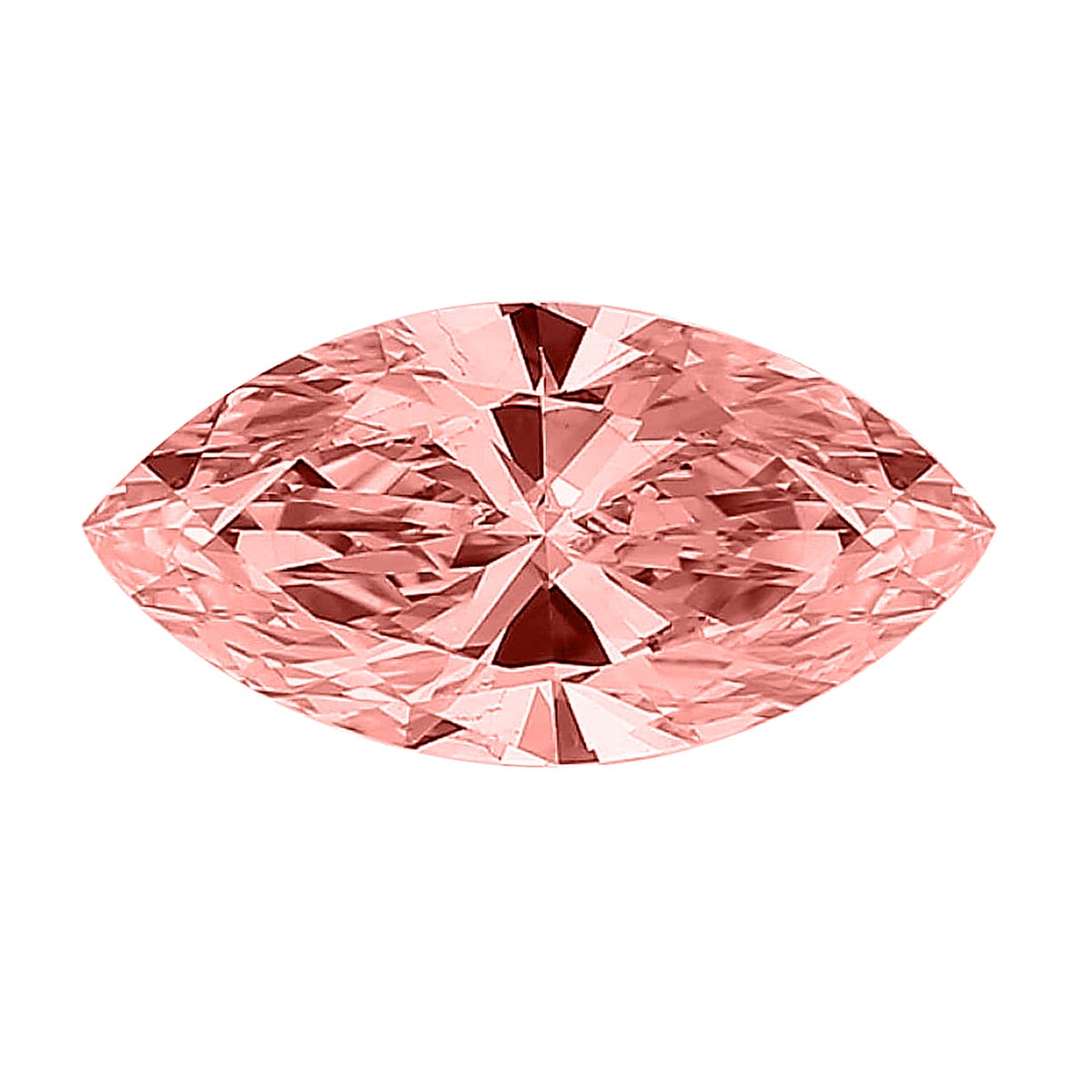 IGI Certified Luxuriant Lab Grown Pink Diamond (VS2) (Marquee Mix mm) 4.00 ctw