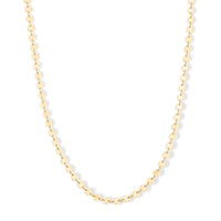 14K YG Over Sterling Silver Necklace 5.8 Grams (18 Inches)