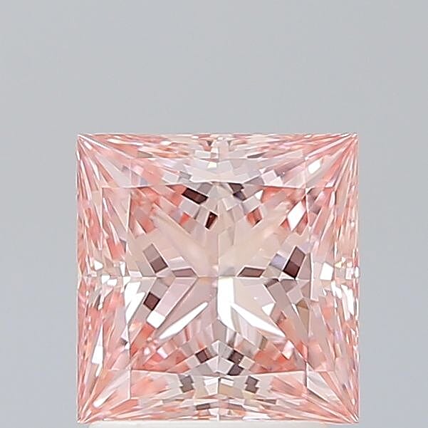 IGI Certified Luxuriant Lab Grown Pink Diamond (VS2) (Sqr Mix mm) 3.50 ctw