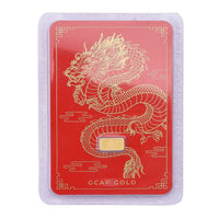 23K Yellow Gold Dragon Bar 0.30 Grams
