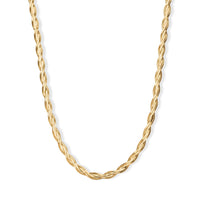 14K YG Over Sterling Silver Necklace 5.8 Grams