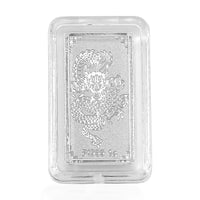 Dragon Bar 10x20x0.23mm in 999 Platinum 1 Grams