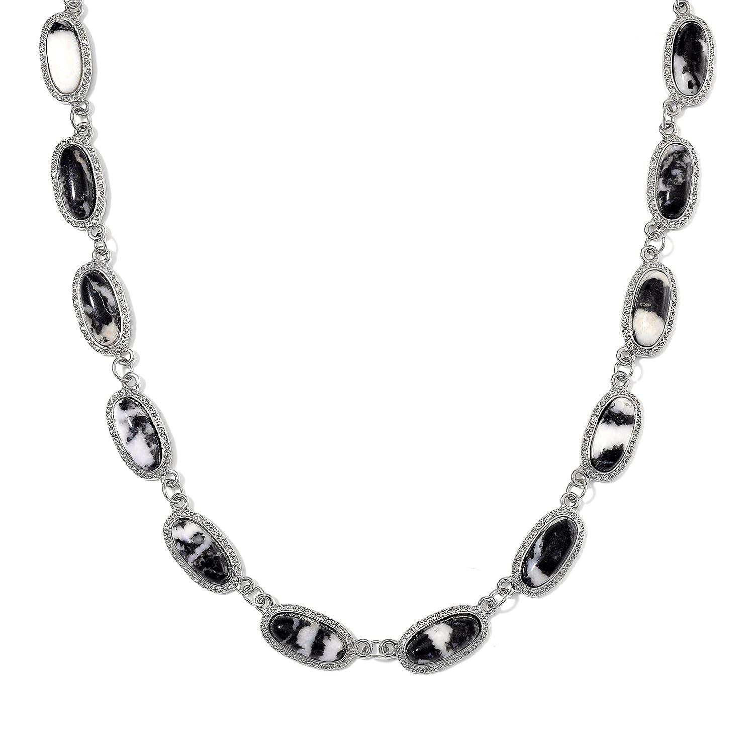 Yellow Tigers Eye Necklace (18-20 Inches) in Goldtone 170.00 ctw