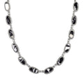 Yellow Tigers Eye Necklace (18-20 Inches) in Goldtone 170.00 ctw - Sticky add to cart bar