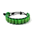 Natural Jade 215.00 ctw Fengshui Prayer Wheel Cord Bracelet (6.0-9.0In) - Sticky add to cart bar