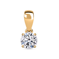 Luxuriant Lab Grown Diamond SI 1.00 ctw Pendant in 14K White Gold