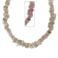 Turkizite 280 ctw Chips Necklace in Rhodium Over Sterling Silver 18-20 Inches - Sticky add to cart bar
