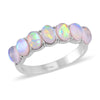 White Simulated Opal