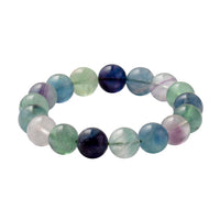 Multi Fluorite Beaded Bracelet