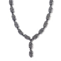 Terahertz 360.00 ctw Pixiu Carved Necklace in Stainless Steel 18-20 Inches - Sticky add to cart bar