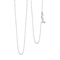 Sterling Silver Necklace 24 Inches 2.60 g