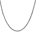 Bali Legacy 2.7mm Woven Necklace in Sterling Silver 21.75 Grams 18 Inches - Sticky add to cart bar