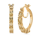 D'Joy Madagascar Yellow Apatite 2.75 ctw Serenity Vine Earrings in 18K Vermeil Yellow Gold Over Sterling Silver - Sticky add to cart bar