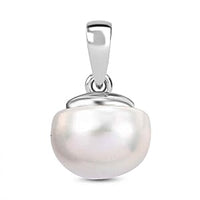 Freshwater Pearl Pendant in Platinum Over Sterling Silver 4.50 ctw