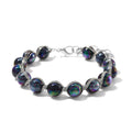 Doorbuster White Shell Pearl Beaded Bracelet (7.00-9.00In) in Silvertone - Sticky add to cart bar