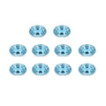AA Mangoro Aquamarine Set of 10 (Ovl 6x4 mm) 5.00 ctw - Sticky add to cart bar