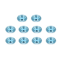 AA Mangoro Aquamarine Set of 10 (Ovl 6x4 mm) 5.00 ctw