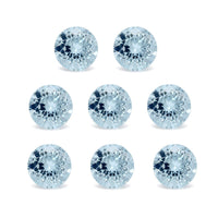AA Mangoro Aquamarine Set of 10 (Rnd 5 mm) 5.00 ctw
