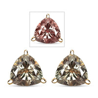 Doorbuster Luxoro AAA Turkizite 2.50 ctw Solitaire Stud Earrings in 14K Yellow Gold