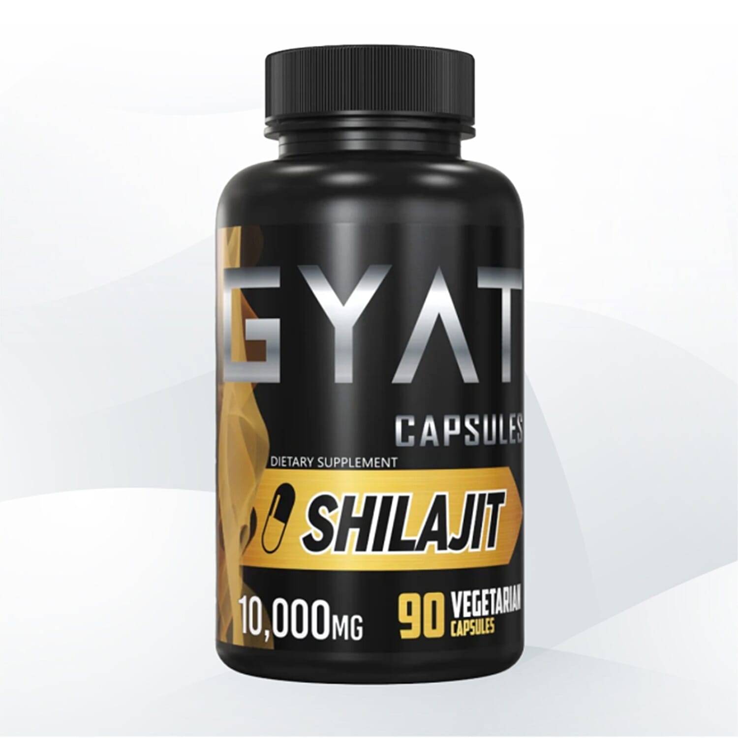 Gyat Shilajit Dietary Supplement (90 Capsules)- Vegetarian