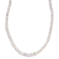 Ethiopian Welo Opal 34.00 ctw Beaded Necklace in Vermeil Yellow Gold Over Sterling Silver 18-20 Inches - Sticky add to cart bar