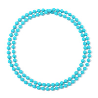 Doorbuster White Shell Pearl Endless Necklace (24 Inches)
