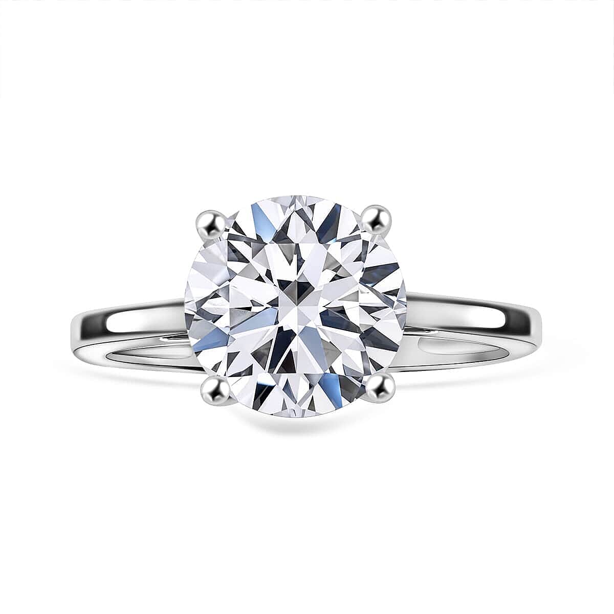 Luxuriant Lab Grown Diamond G VS Ring in 14K White Gold Size 10.0 1.50 ctw