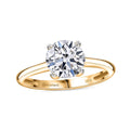 14K Yellow Gold Luxuriant Lab Grown Diamond (G, VS) Ring (Size 10.5) 1.50 ctw - Sticky add to cart bar