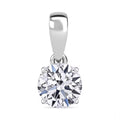 950 Platinum Luxuriant Lab Grown Diamond (G, VS) Pendant (Del. in 12-15 Days) 1.50 ctw - Sticky add to cart bar