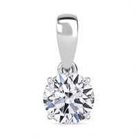 950 Platinum Luxuriant Lab Grown Diamond (G, VS) Pendant (Del. in 12-15 Days) 1.50 ctw