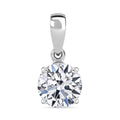 Luxuriant Lab Grown Diamond G VS 1.50 ctw Pendant without Chain in 950 Platinum - Sticky add to cart bar