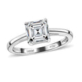 950 Platinum Asscher Cut Luxuriant Lab Grown Diamond (G-H, VS) Ring (Size 10.0) (4 g) 2.00 ctw - Sticky add to cart bar