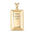 Iliana Bar Pendant in 18K Yellow Gold 1.35 Grams - Sticky add to cart bar