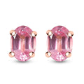 Mahenge Spinel Earrings in 18K Vermeil RG Over Sterling Silver 0.40 ctw - Sticky add to cart bar