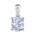 Luxuriant Lab Grown Diamond G-H VS 2.00 ctw Solitaire Pendant in 950 Platinum - Sticky add to cart bar