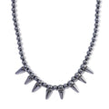 EverTrue Terahertz 250.00 ctw Necklace 18-20 Inches in Stainless Steel - Sticky add to cart bar
