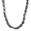 Terahertz 330.00 ctw Baroque Shape Necklace in Stainless Steel 18 Inches - Sticky add to cart bar