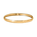 Doorbuster 18K RG Over Sterling Silver Bangle Bracelet (7.25 in) (4.60 g) - Sticky add to cart bar