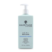 Closeout Hairitage Hair and Body HAI BB 14oz Soak it in Body Lotion, Cedarwood & Neroli