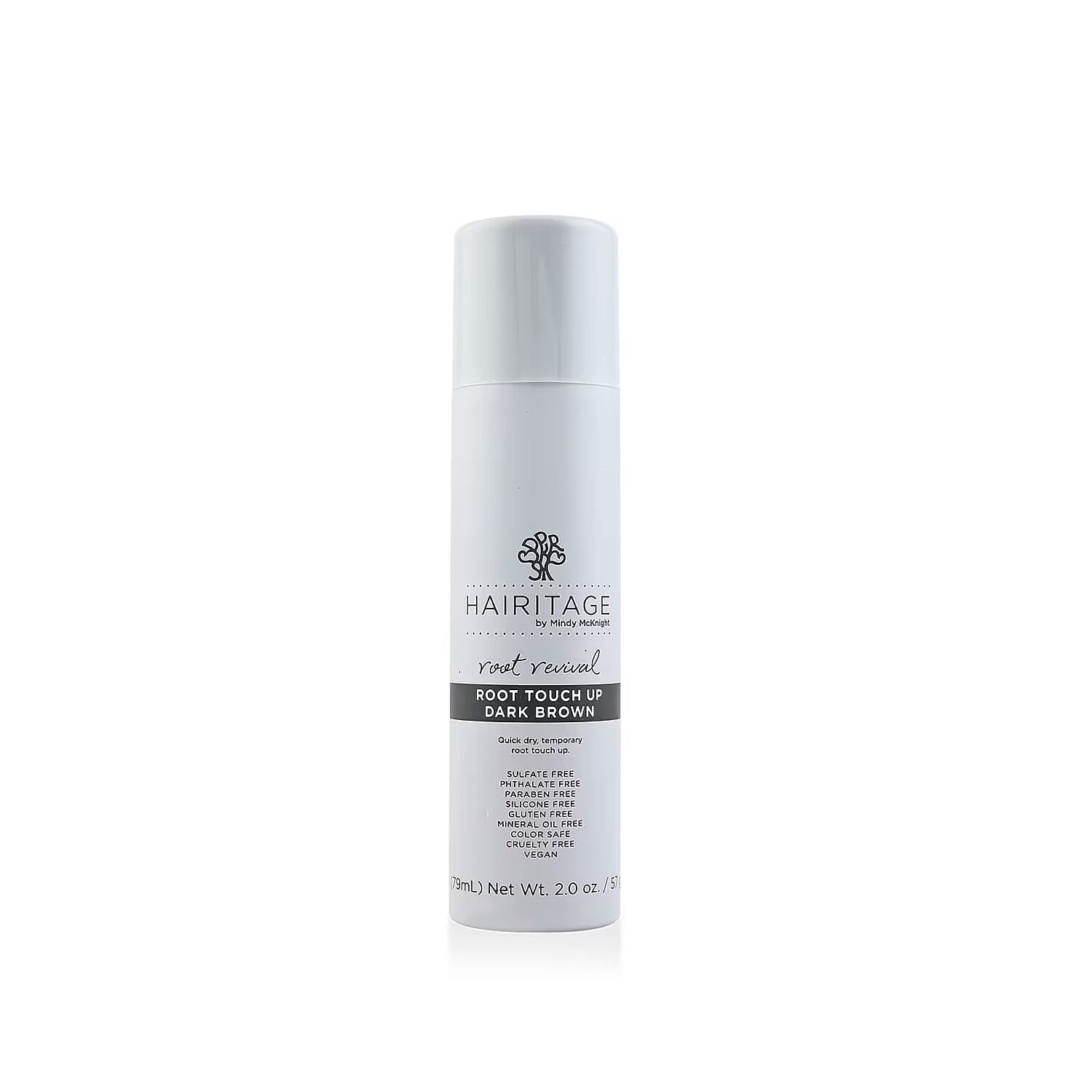 Closeout Hairitage Root Revival Root Touch Up Aerosol - SHADE 3 Medium Brown